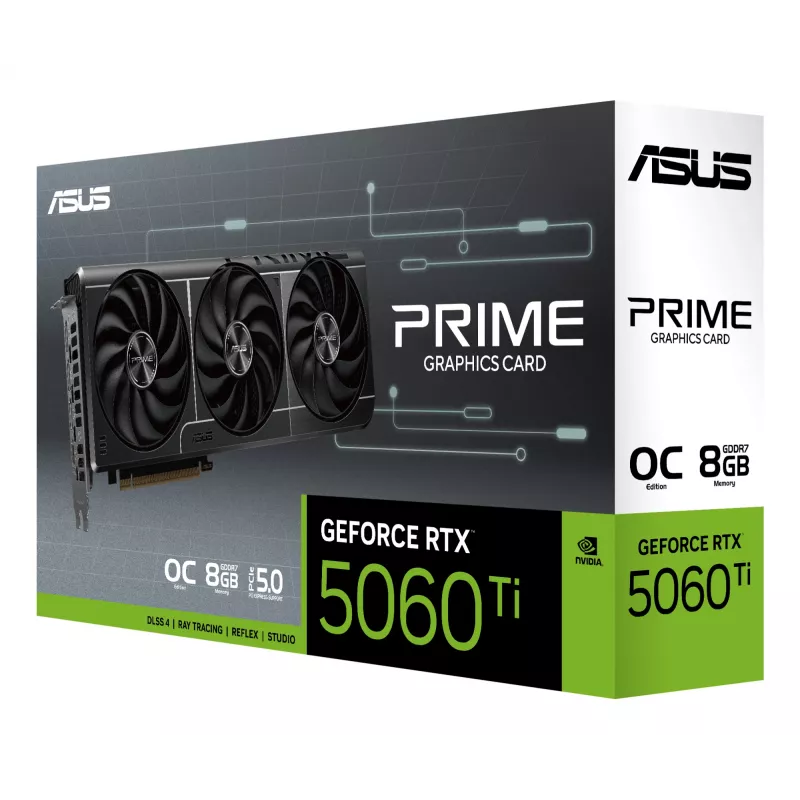 ASUS Prime -RTX5060TI-O8G NVIDIA GeForce RTX 5060 Ti 8 GB GDDR7