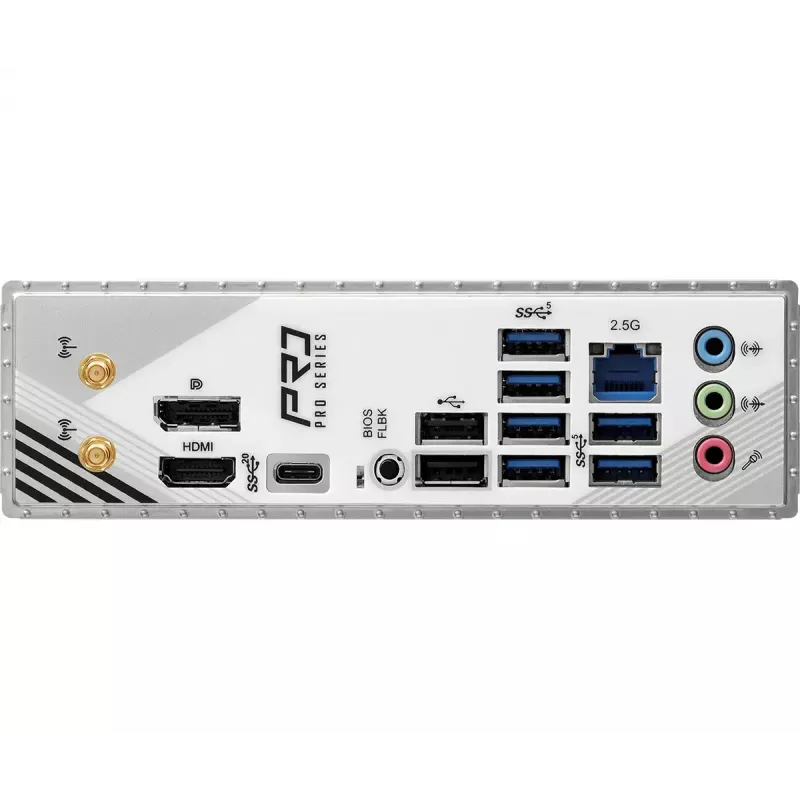 Mātesplate ASRock B860 Pro RS WiFi Intel B860 LGA1851 ATX, 4x DDR5 sloti, 256GB, Wi‑Fi 6E, 2.5GbE