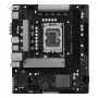 Mātesplate ASRock H810M-X WiFi — Intel H810, LGA 1851, microATX, DDR5, 2 DIMM, 128 GB, Wi‑Fi 5, 2.5Gb LAN, M.2, SATA III