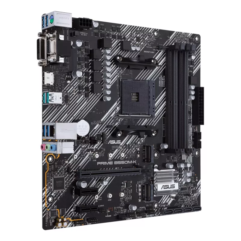Mātesplate ASUS PRIME B550M-K AMD B550 Socket AM4 micro ATX