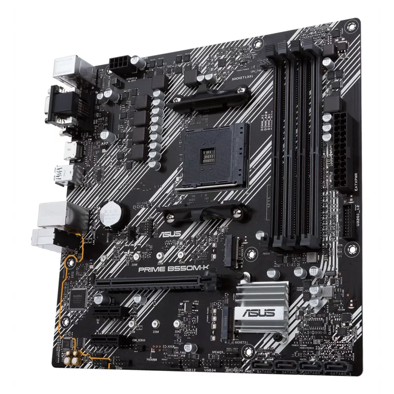 Mātesplate ASUS PRIME B550M-K AMD B550 Socket AM4 micro ATX