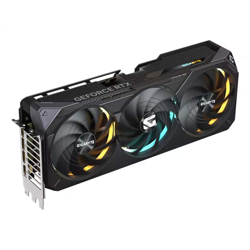 GIGABYTE grafiskā karte GeForce RTX 5080 16GB GDDR7, PCIe 5.0, 28000 MHz, 256 bitu, 3x DisplayPort 2.1b + HDMI 2.1b, 3 ventilatoru WINDFORCE