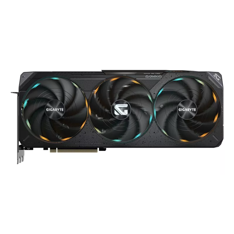 GIGABYTE GeForce RTX 5070 Ti GAMING OC 16G grafiskā karte - 16 GB GDDR7, 256 biti, PCI-E 5.0, 2588 MHz kodola takts frekvence, 3 x DP 2.1a, 1 x HDMI 2.1b, NVIDIA DLSS 4, GV-N507TGAMING OC-16GD