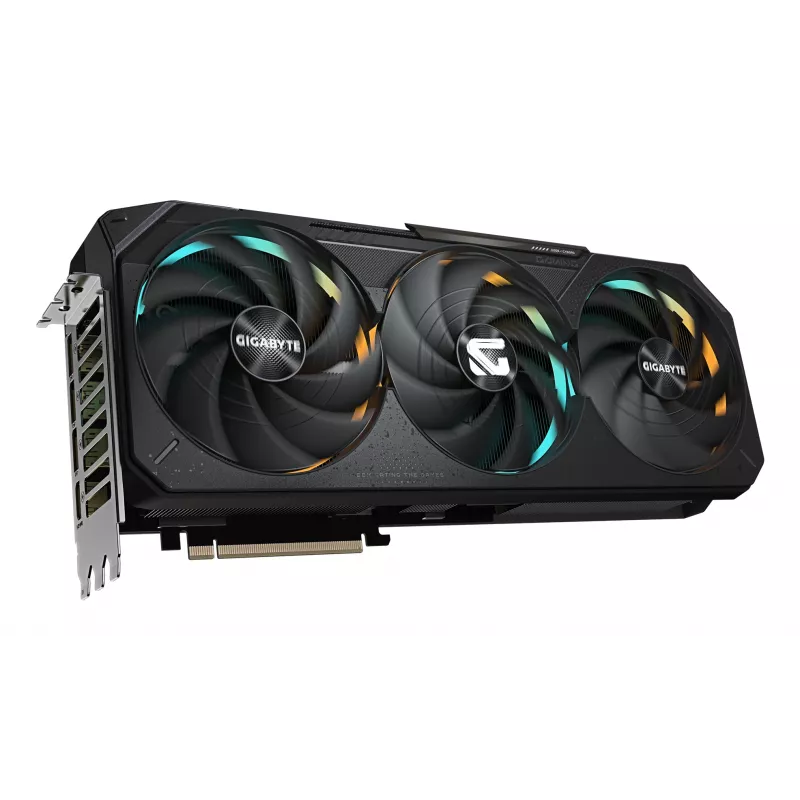 GIGABYTE GeForce RTX 5070 Ti GAMING OC 16G grafiskā karte - 16 GB GDDR7, 256 biti, PCI-E 5.0, 2588 MHz kodola takts frekvence, 3 x DP 2.1a, 1 x HDMI 2.1b, NVIDIA DLSS 4, GV-N507TGAMING OC-16GD