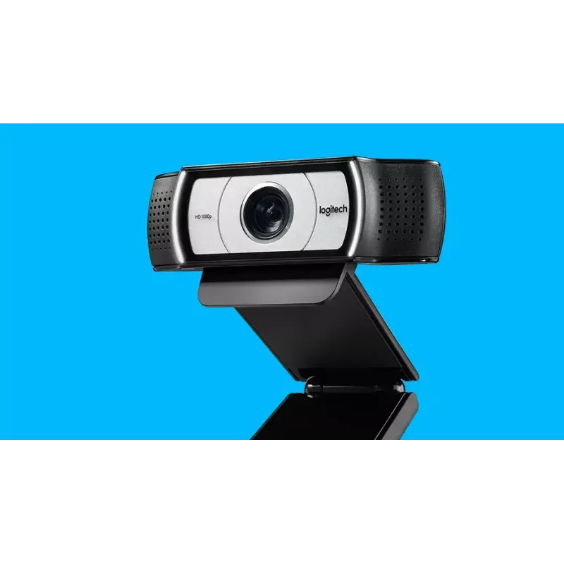 Tīmekļa kamera Logitech C930e Full HD 1920x1080 30fps USB Melna