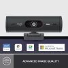 LOGITECH Brio 500 Full HD tīmekļa kamera, grafīta krāsa
