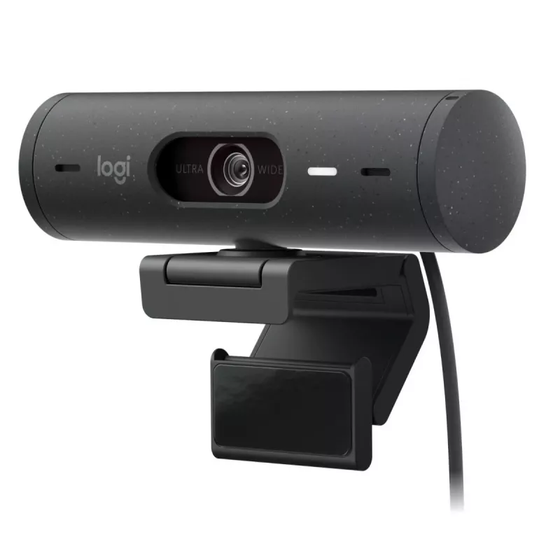 LOGITECH Brio 500 Full HD tīmekļa kamera, grafīta krāsa