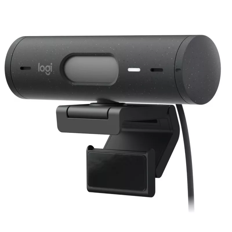 LOGITECH Brio 500 Full HD tīmekļa kamera, grafīta krāsa