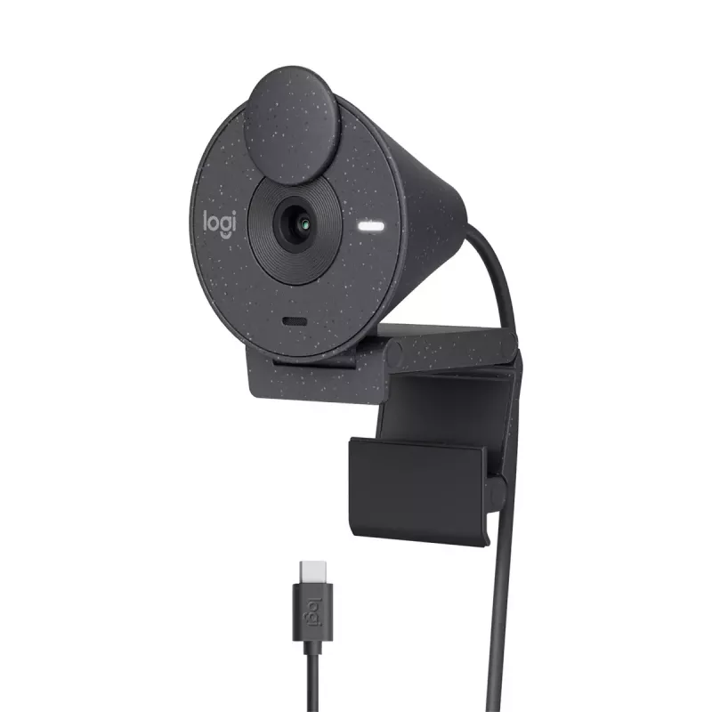 LOGITECH Brio 300 Full HD tīmekļa kamera - grafīts
