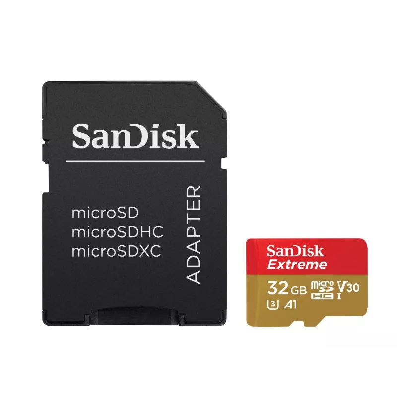 Flash atmiņa SanDisk 32GB MicroSDHC UHS-I Class 10 SDSQXAF-032G-GN6MA