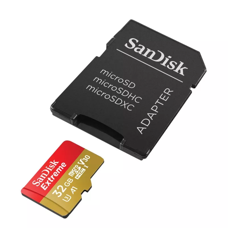 Flash atmiņa SanDisk 32GB MicroSDHC UHS-I Class 10 SDSQXAF-032G-GN6MA