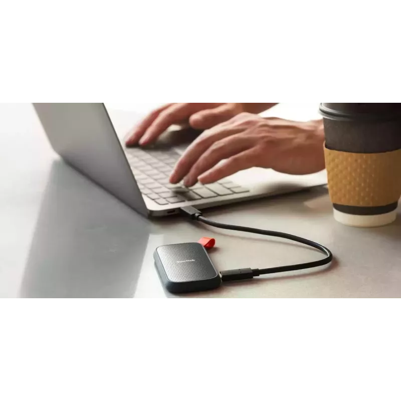 Ārējais cietvielu disks SanDisk 2TB USB Type-C 3.2 Gen 2 SDSSDE30-2T00-G26