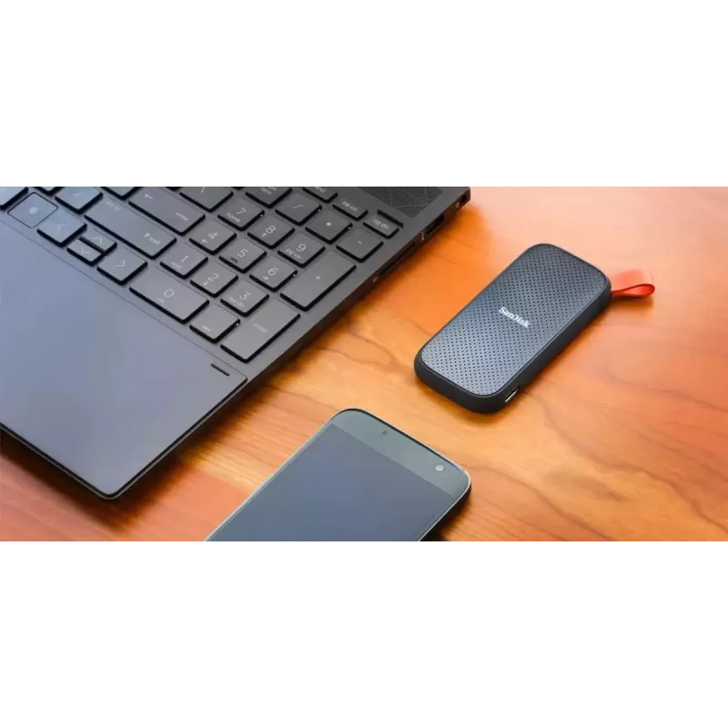 Ārējais cietvielu disks SanDisk 2TB USB Type-C 3.2 Gen 2 SDSSDE30-2T00-G26