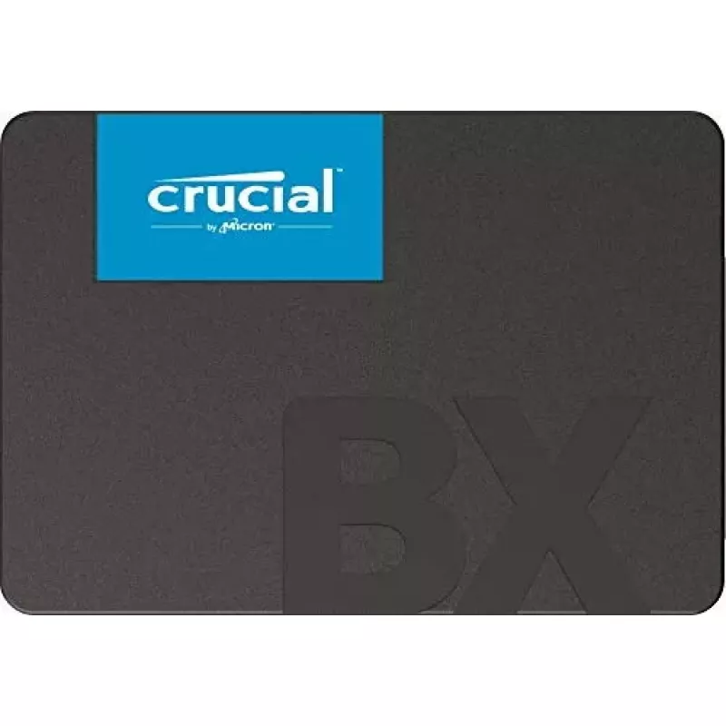 CRUCIAL BX500 240GB SSD, 2.5” 7mm, SATA 6 Gb/s, lasīšana/rakstīšana: 540 / 500 MB/s