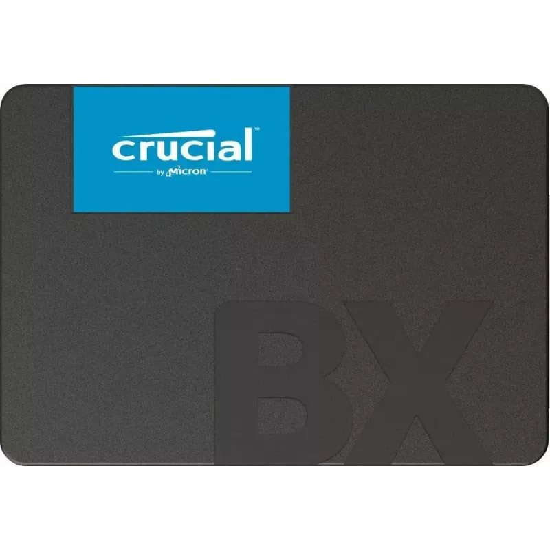 CRUCIAL BX500 240GB SSD, 2.5” 7mm, SATA 6 Gb/s, lasīšana/rakstīšana: 540 / 500 MB/s
