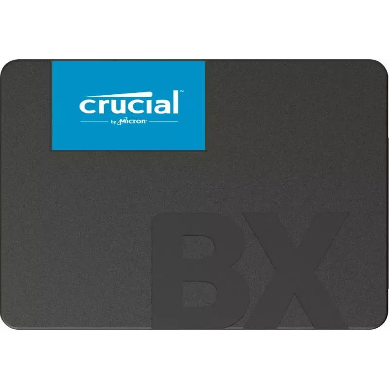 CRUCIAL BX500 240GB SSD, 2.5” 7mm, SATA 6 Gb/s, lasīšana/rakstīšana: 540 / 500 MB/s