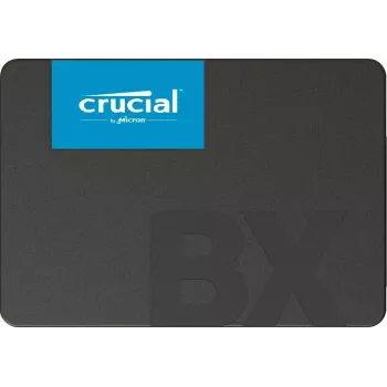 CRUCIAL BX500 240GB SSD, 2.5” 7mm, SATA 6 Gb/s, lasīšana/rakstīšana: 540 / 500 MB/s