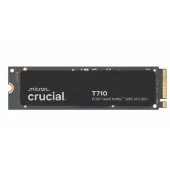 Iekšējais SSD CRUCIAL T710 2000 GB NVMe PCIe Gen.5 M.2 2280