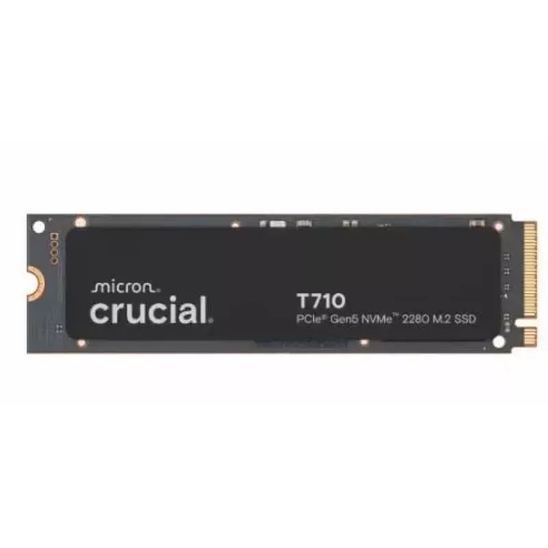 Iekšējais SSD CRUCIAL T710 2000 GB NVMe PCIe Gen.5 M.2 2280