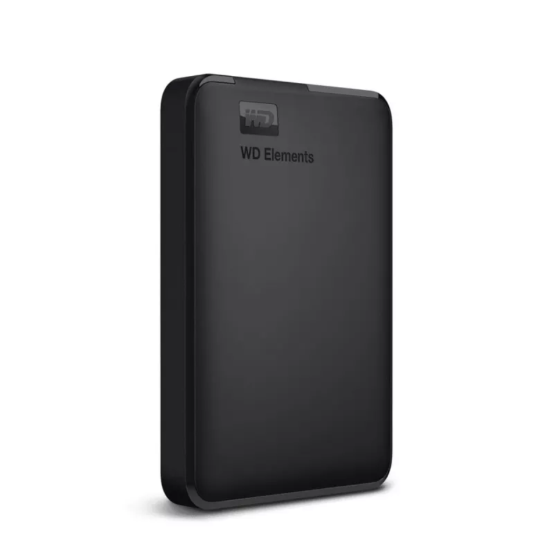 Ārējais cietais disks Western Digital 5TB USB 3.2 Gen 1 Elements Portable Melns