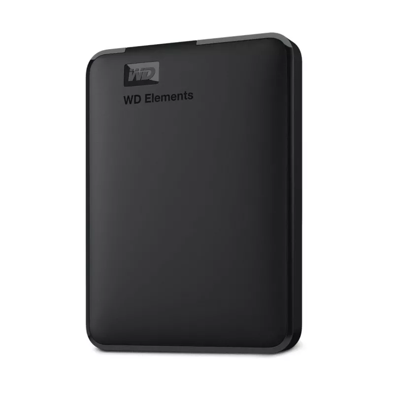 Ārējais cietais disks Western Digital 5TB USB 3.2 Gen 1 Elements Portable Melns