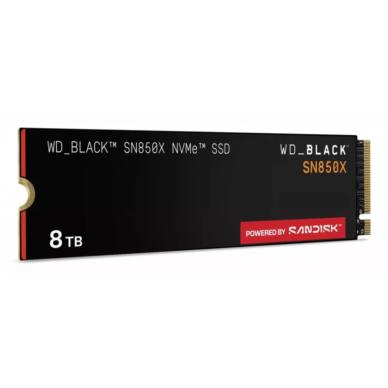 WESTERN DIGITAL SSD - WD_Melns SN850X - 8TB - Pci-e Gen4 x4 - M.2 2280