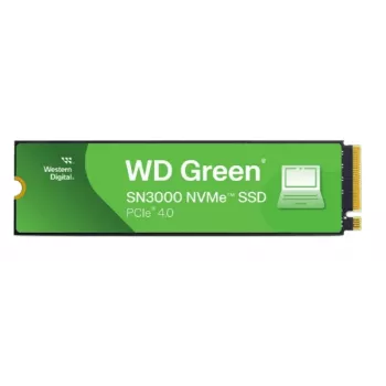 WESTERN DIGITAL SSD - WD zaļa SN3000 NVMe - 1 TB - PCIe Gen4 x4 - M.2 2280