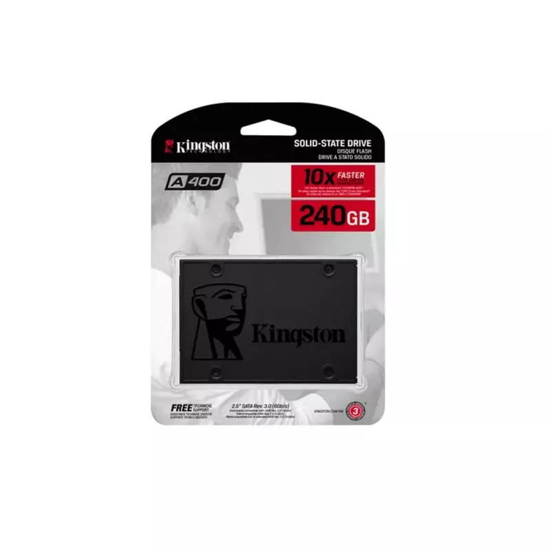 Kingston 240GB A400 SATA 3 2.5 collu iekšējais SSD SA400S37/240G