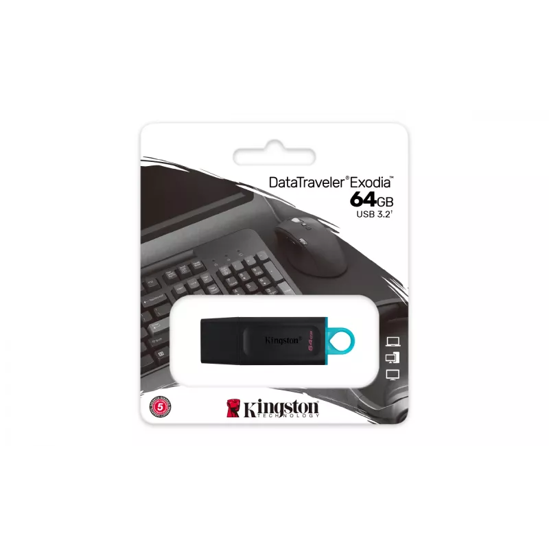 Kingston Technology DataTraveler Exodia - USB 3.2 zibatmiņa