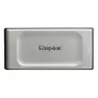 Kingston Technology 1000G PORTABLE SSD XS2000, 1 TB, USB Type-C, 3.2 Gen 2 (3.1 Gen 2), 2000 MB/s, Melns, Sudrabs