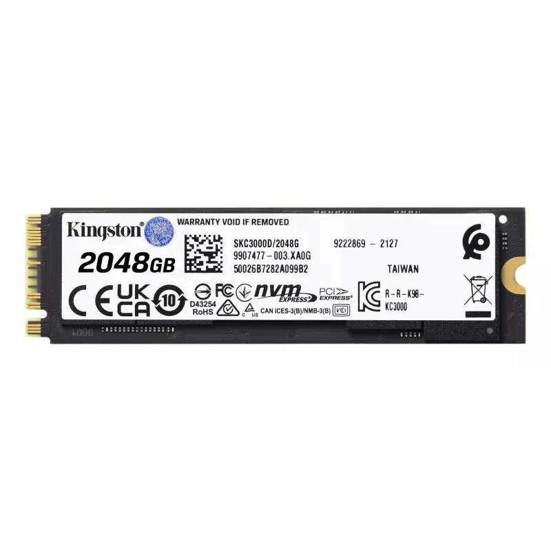 SSD disks Kingston Technology 2048G M.2 NVMe KC3000