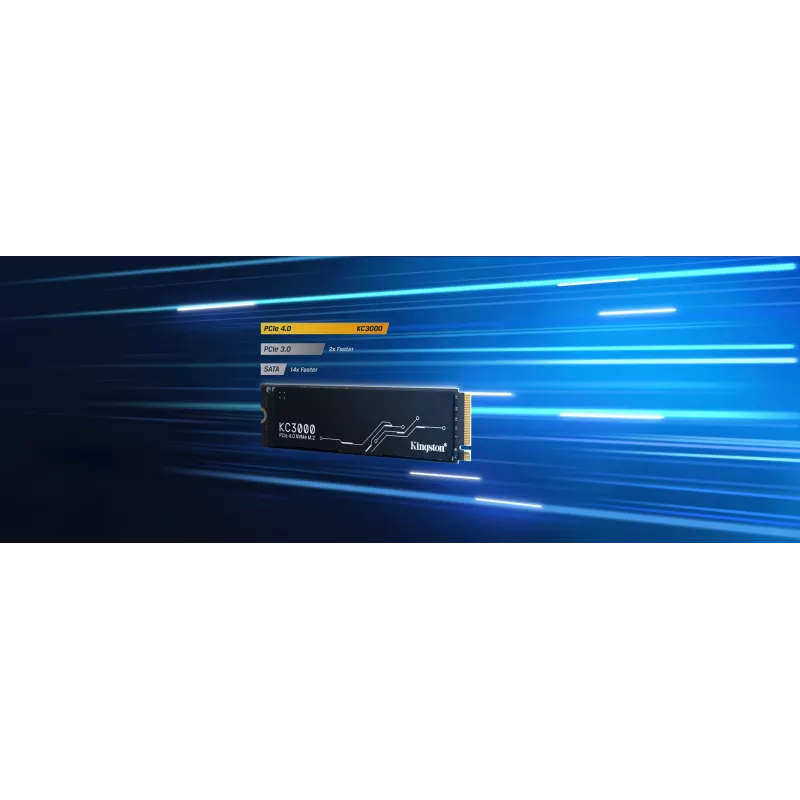 SSD disks Kingston Technology 4096G M.2 2280 NVMe KC3000