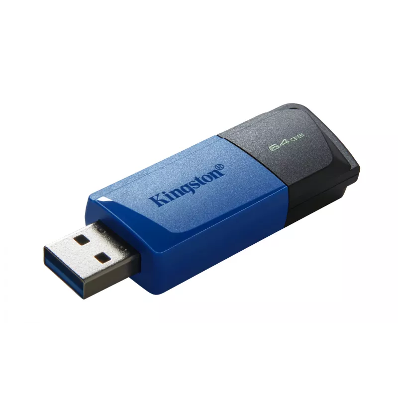 Kingston Technology DataTraveler 64GB USB3.2 Gen 1 Exodia M (Melns + Blue)