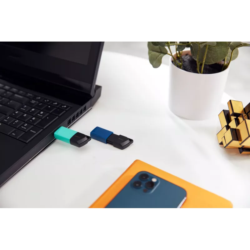 Kingston Technology DataTraveler 64GB USB3.2 Gen 1 Exodia M (Melns + Blue)
