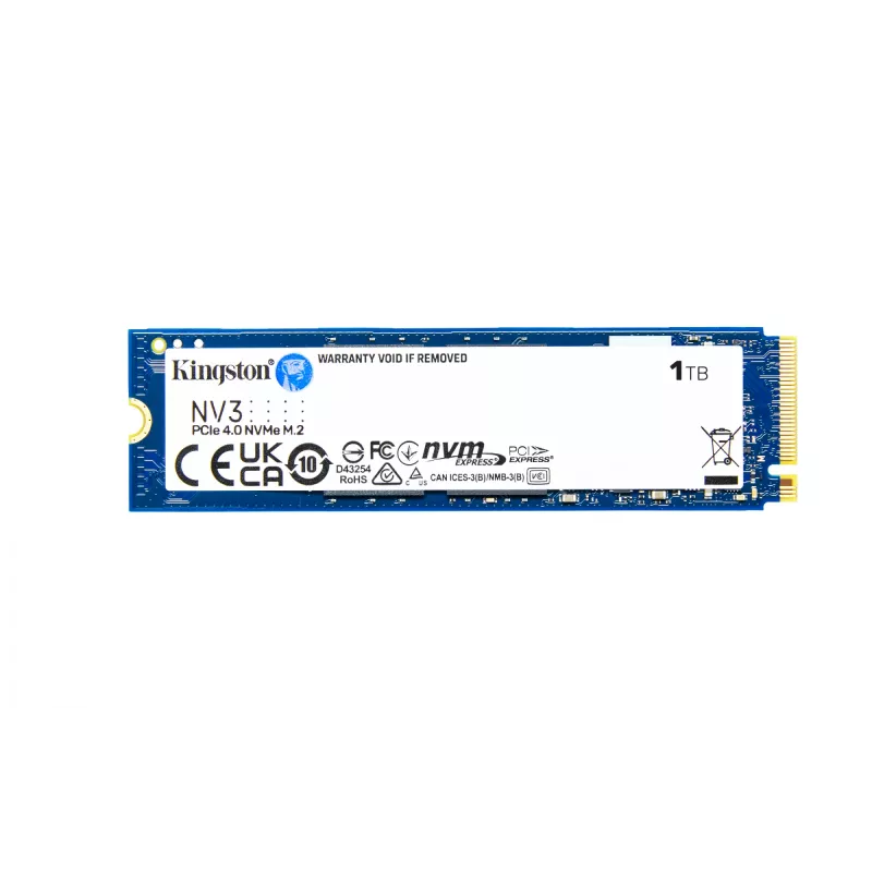 SSD disks Kingston Technology 1TB M.2 NVMe NV3S/1000G
