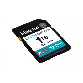 Kingston Technology Canvas Go! Plus 1 TB SDXC Canvas Go Plus Gen4 200 MB/s C10 UHS-I U3 V30