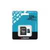 Kingston Technology 128GB microSDXC Canvas Go Plus Gen4 200MB/s A2 U3 V30 karte + adapteris
