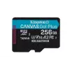 Kingston Technology 256GB microSDXC Canvas Go Plus Gen4 200MB/s A2 U3 V30 karte + adapteris