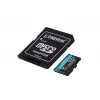 Kingston Technology 512GB microSDXC Canvas Go Plus Gen4 200MB/s A2 U3 V30 karte + adapteris