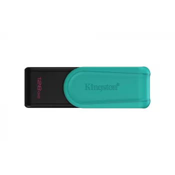 Kingston Technology DataTraveler 128GB Portable USB 3.2 Gen 1 Exodia S (Melns/Tirkīzzils)