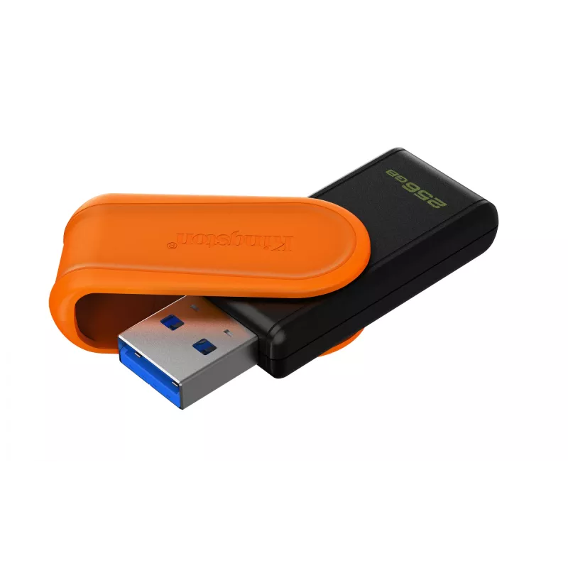Kingston Technology DataTraveler 256GB pārnēsājams USB 3.2 Gen 1 Exodia S (melns/oranžs)