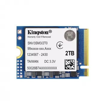 SSD disks Kingston Technology 2000G M.2 2230 NVMe SNV3SM3/2T0