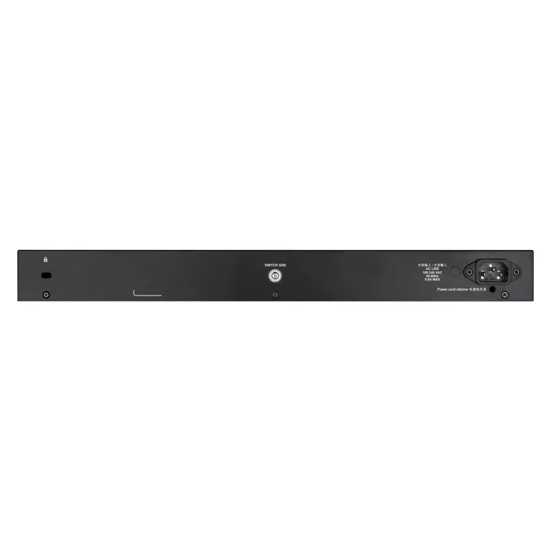 D-Link 24 portu Gigabit PoE viedais pārvaldāmais slēdzis ar 4x 10G SFP+, 370 vati