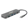 D-Link 6-in-1 USB-C centrmezgls ar HDMI/karšu lasītāju/barošanas padevi