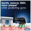 Oral-B Pro 1 Cross Action Pieaugušajiem Rotējoši-oscilējoša zobu birste Melna