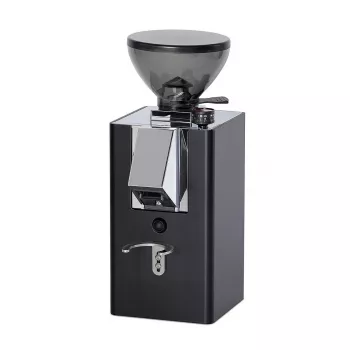Kafijas dzirnaviņas ar plakanajiem dzirnakmeņiem la Pavoni LPGKBN02EU — 310 W, plakanie dzirnakmeņi, 150 g pupiņu tvertne, melna