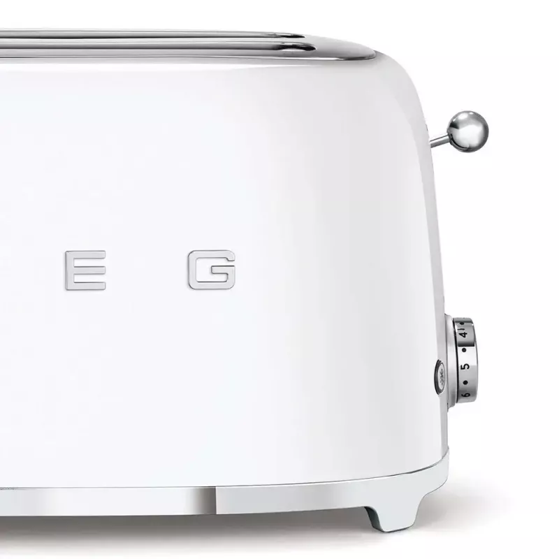 Toaster Smeg 50's Style TSF02WHEU Balts