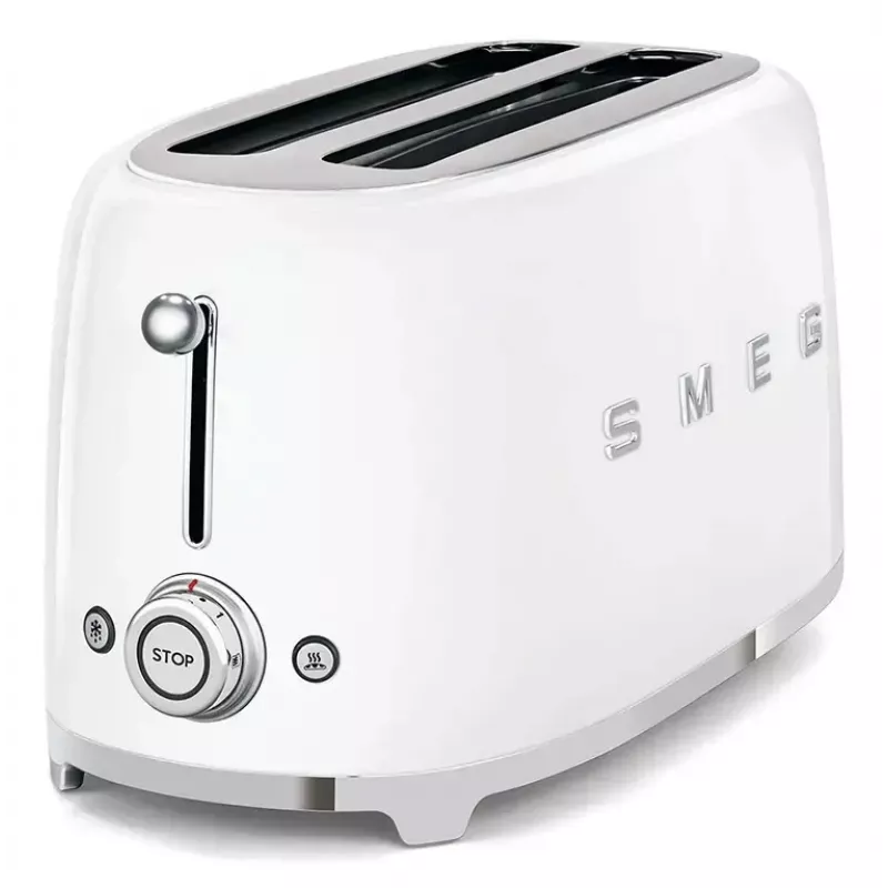 Toaster Smeg 50's Style TSF02WHEU Balts