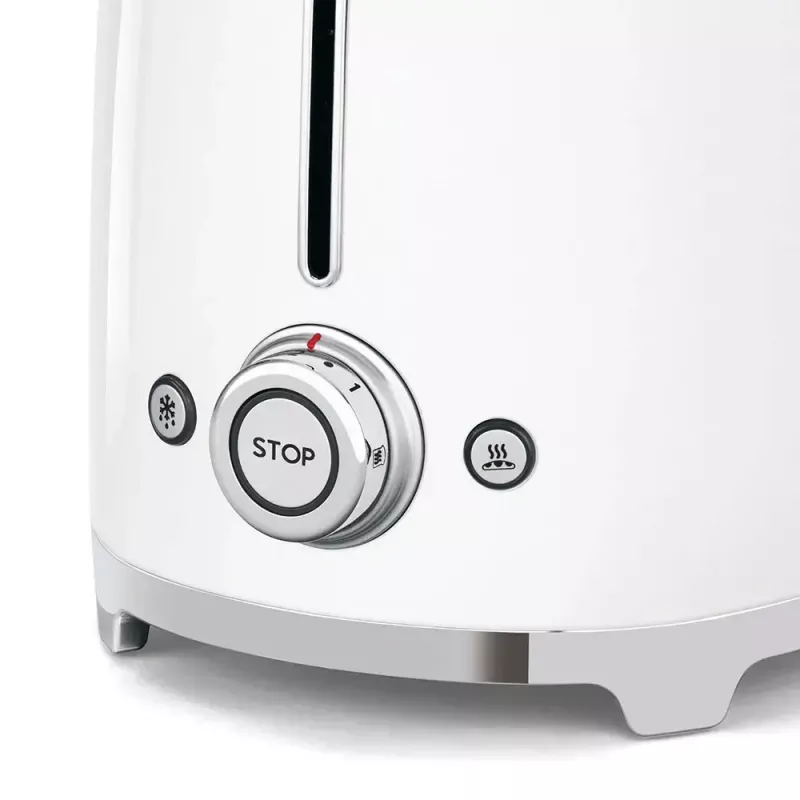 Toaster Smeg 50's Style TSF02WHEU Balts