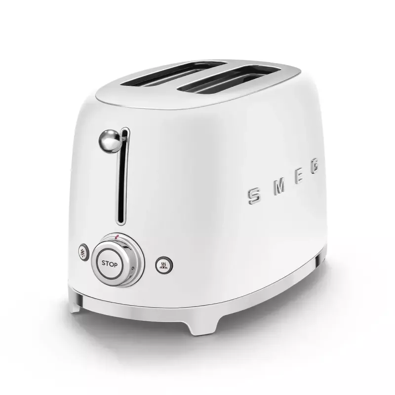 Toaster Smeg 50's Style TSF01WHMEU 2 šķēles Balts